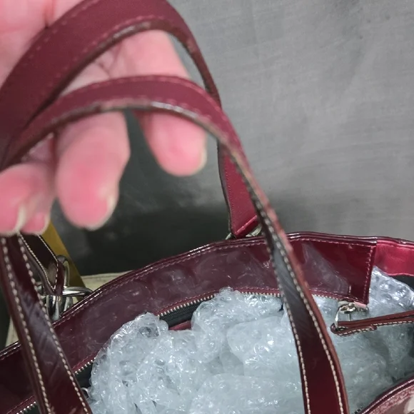 Coach East West Patent Leather Tote - Picture 14 of 14